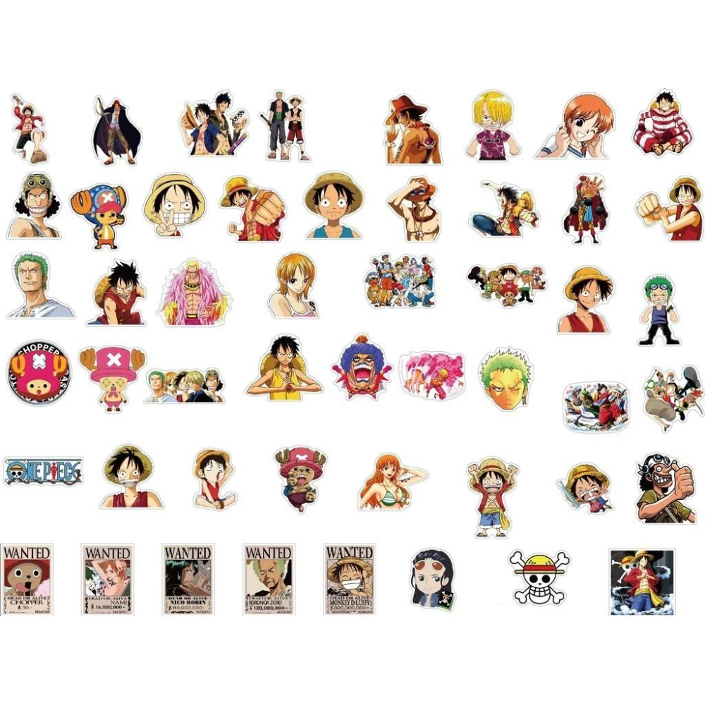 現貨 航海王 貼紙 手帳貼紙 防水貼紙 行李箱貼紙-細節圖3