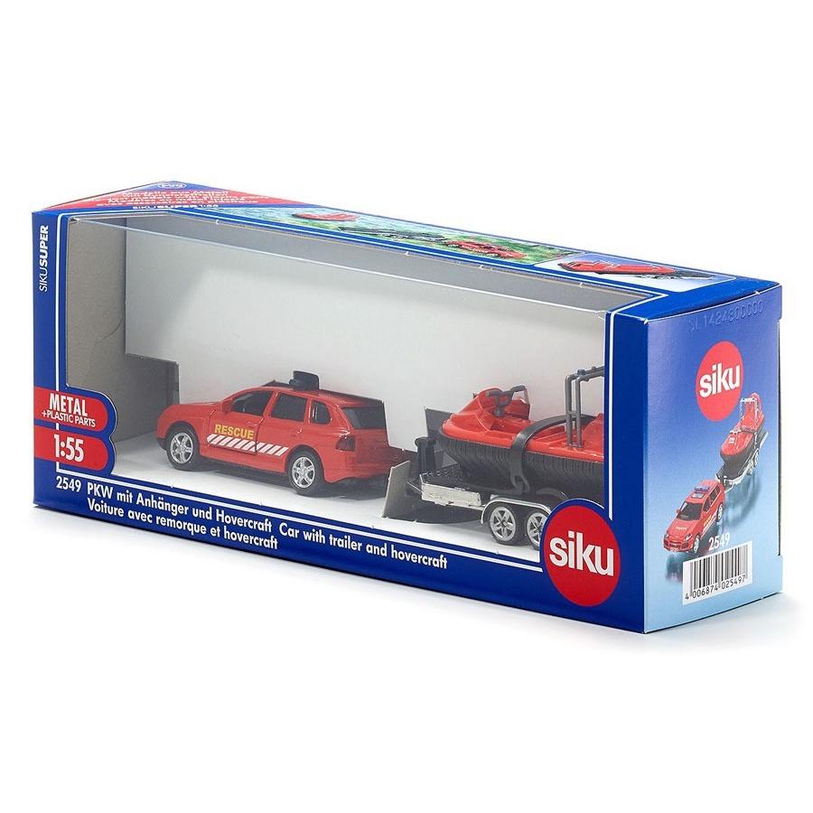SIKU小汽車 SIKU #2549 凱宴救援車+遊艇-細節圖2