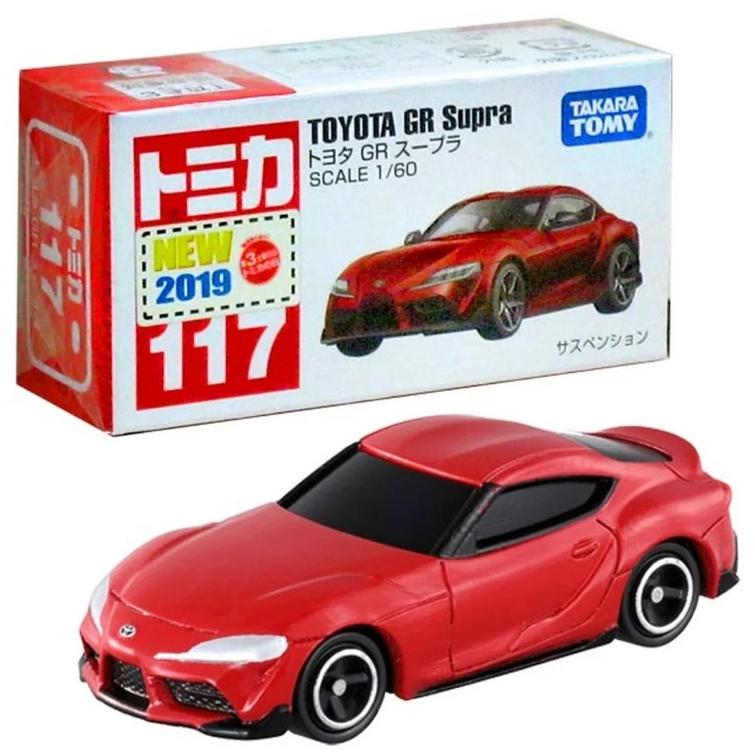 TOMICA 多美小汽車 #117 豐田TOYOTA GR Supra 初回-細節圖3