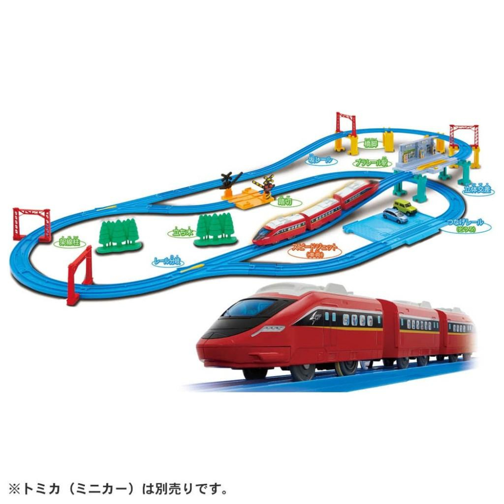 PLARAIL 鐵道王國 PLARAIL 鐵道王國 SpeedJet 精選火車套裝-細節圖2
