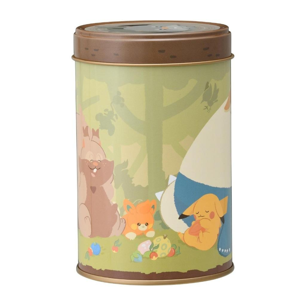 日本寶可夢中心直購 精靈球造型巧克力 吃飽飽入睡鐵盒款-細節圖3