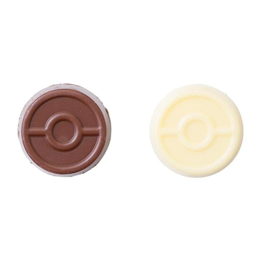 日本寶可夢中心直購 精靈球造型巧克力 吃飽飽入睡鐵盒款-細節圖6