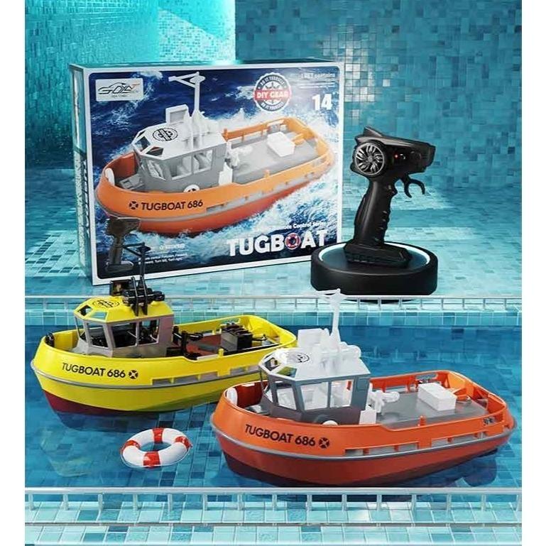 1:72 遙控船 TUGBOAT 【顏色隨機出貨】-細節圖7