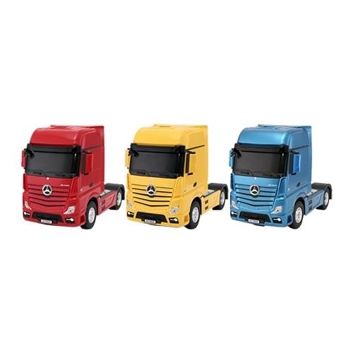 2.4G 1:26 賓士授權拖板車 + 1:24 SLS AMG轎車【顏色隨機出貨】-細節圖3