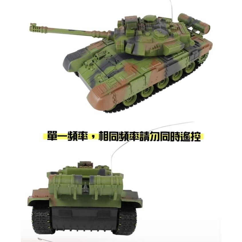 四通遙控燈光履帶仿真坦克 【顏色隨機出貨】-細節圖5