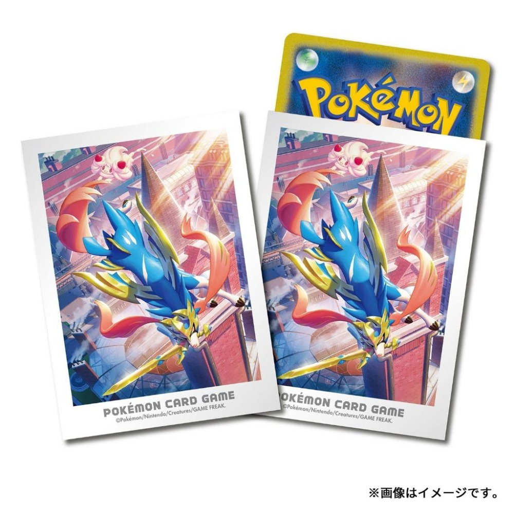 寶可夢卡牌 日本直購 寶可夢中心限定卡套 蒼響&霜奶仙-細節圖2
