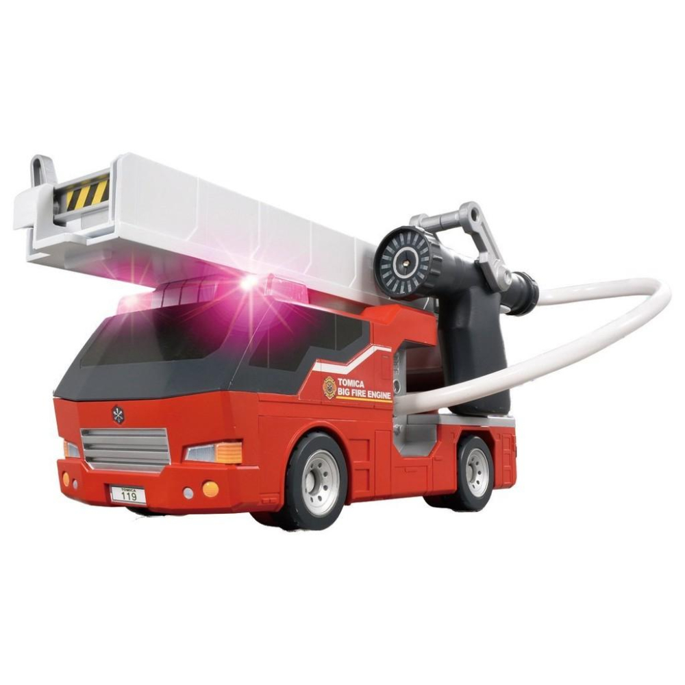 TOMICA 多美小汽車 消防雲梯車(消防局連動)-細節圖2