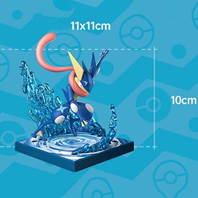 現貨 正版 寶可夢公仔 玩具 Blokees寶可夢經典版L- 甲賀忍蛙-細節圖3