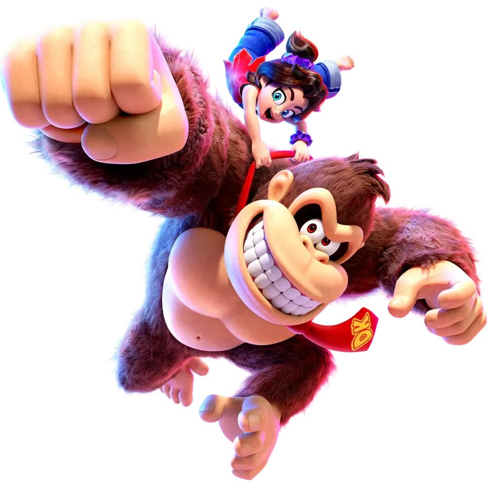 任天堂 Switch amiibo 咚奇剛 & 寶琳 (咚奇剛系列)-細節圖2