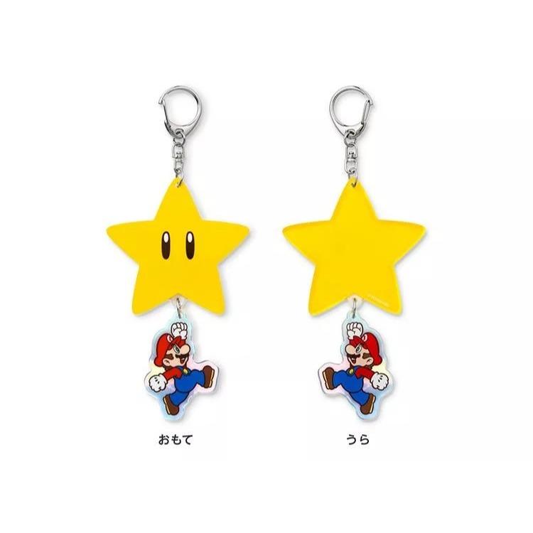 Nintendo 任天堂日本限定 瑪利歐無敵星星吊飾 (棒球中華隊12強同款)-細節圖2