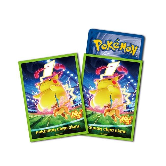 寶可夢卡牌 正版卡套 卡套 極巨化皮卡丘-細節圖2