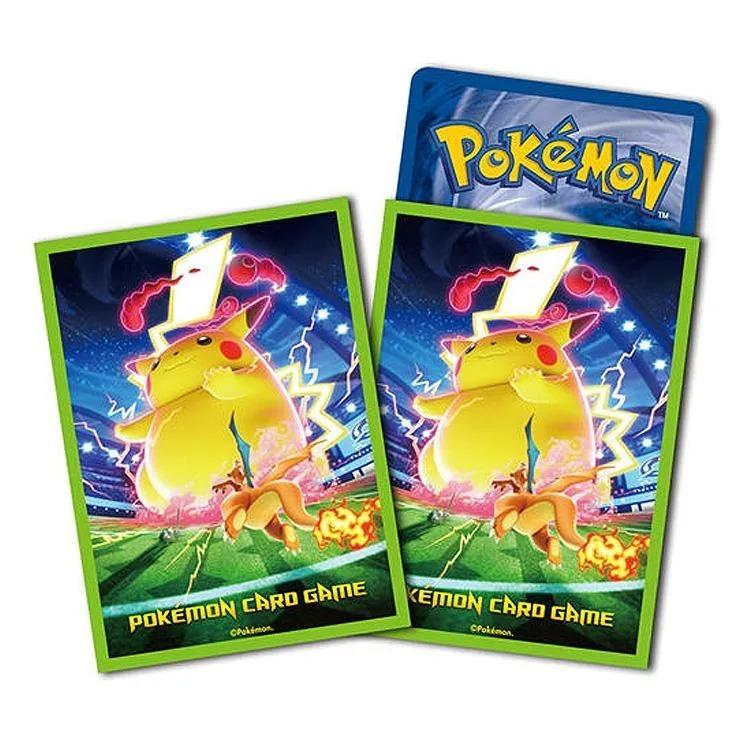 寶可夢卡牌 正版卡套 卡套 極巨化皮卡丘-細節圖3