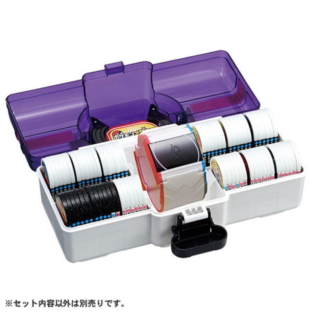 寶可夢機台卡匣 Mezastar 96入卡匣收納盒 黑色.紫色(大師球).紅色 日本官方正版-細節圖5