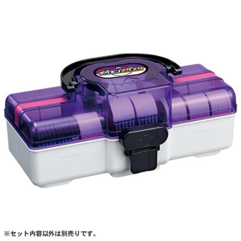 寶可夢機台卡匣 Mezastar 96入卡匣收納盒 黑色.紫色(大師球).紅色 日本官方正版-細節圖4