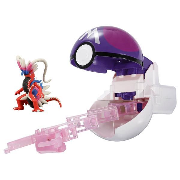 正版 POKETORUZE 寶可夢收服球-大師球(故勒頓)  寶可夢公仔 TAKARA TOMY-細節圖4