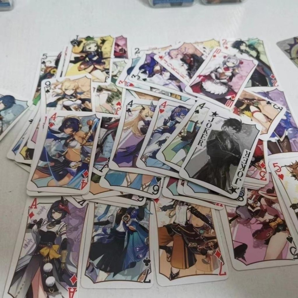 迷你尺寸 原神 雷射撲克牌 第二彈 隨機出貨-細節圖2