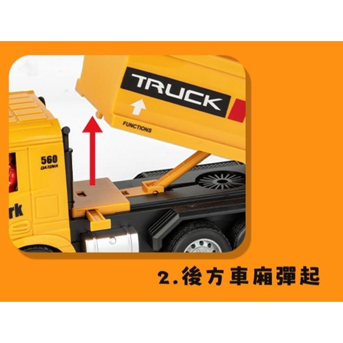 1:20 遙控聲光砂石車 Super Truck-細節圖4