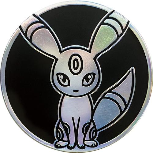日本寶可夢中心 正版 硬幣 伊布系列 寶可夢卡牌硬幣 PTCG-細節圖7