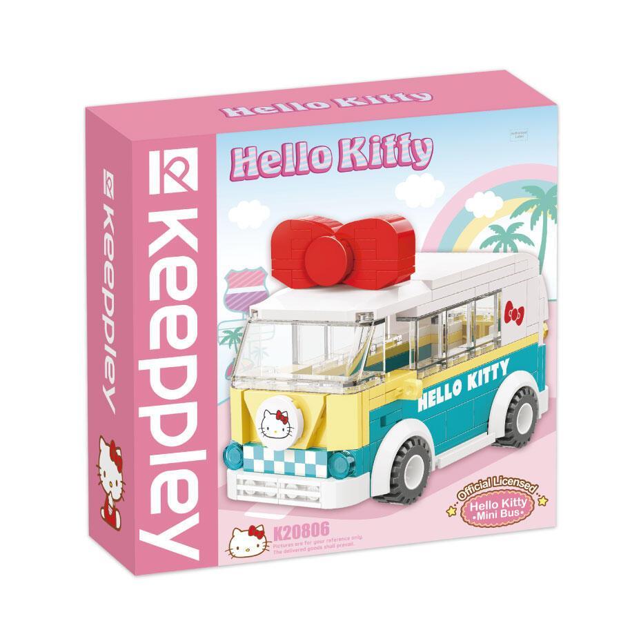 NS Keeppley積木 三麗鷗 Hello Kitty 迷你巴士-細節圖4