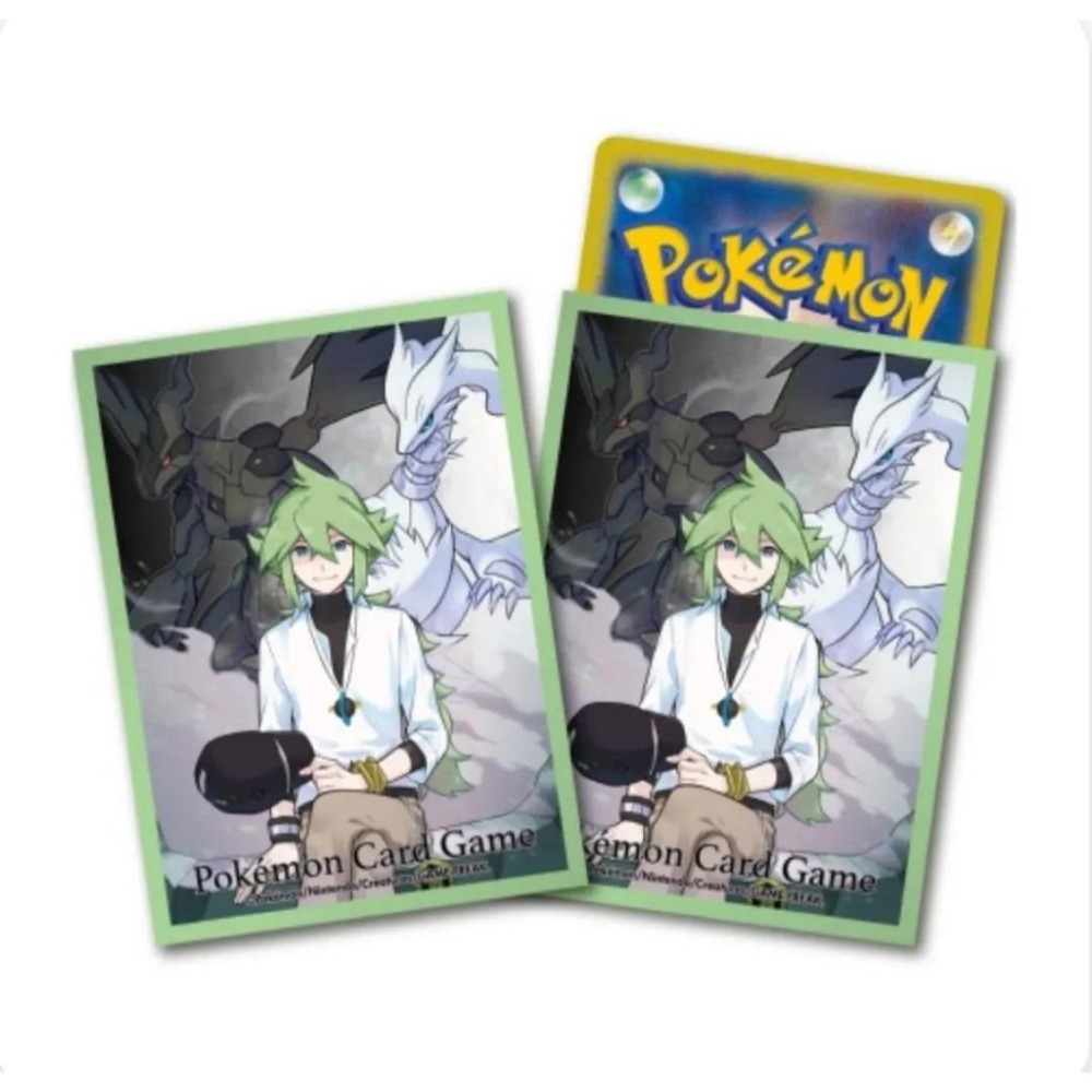 寶可夢卡牌 正版卡套 卡套 N & 捷克羅姆 & 萊希拉姆-細節圖3