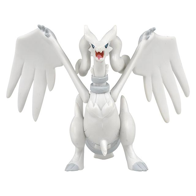 正版 寶可夢公仔 玩具 ML-08 萊希拉姆 TAKARA TOMY-細節圖4