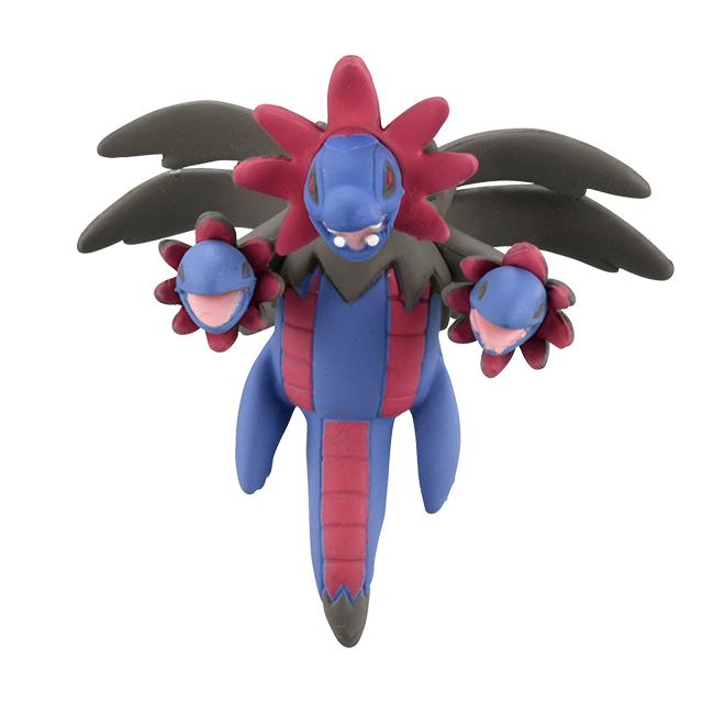 正版 寶可夢公仔 玩具 MS-44 三首惡龍 TAKARA TOMY-細節圖3