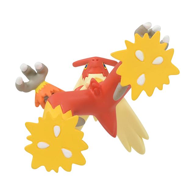 正版 寶可夢公仔 玩具 MS-38 火焰雞 TAKARA TOMY-細節圖8