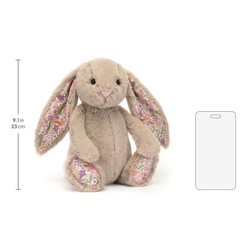 (預購)Jellycat 23公分高 碎花拿鐵兔子 玩偶 保證正品-細節圖5