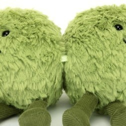 Jellycat 英國限定 豌豆 Peas 保證正品 送徽章-細節圖2