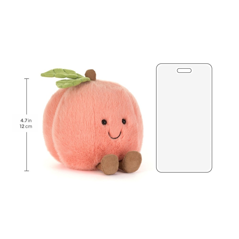 Jellycat 桃子 玩偶 保證正品-細節圖5