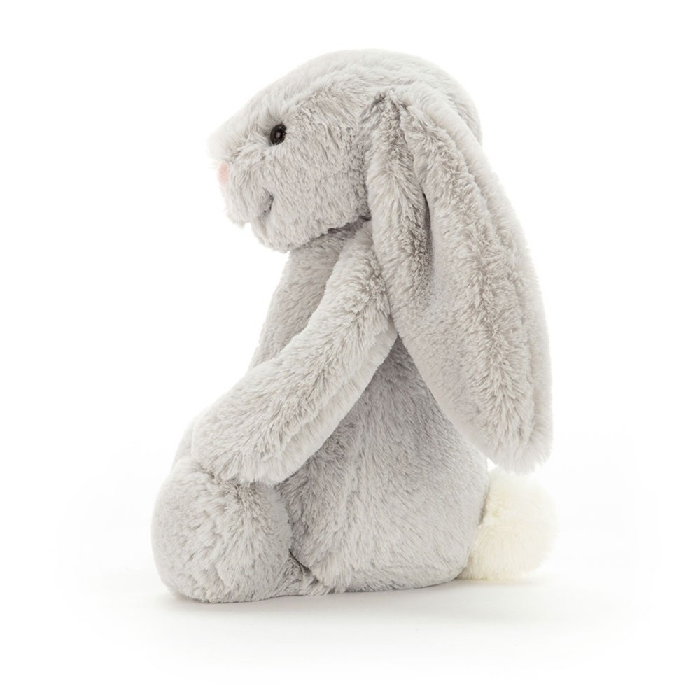Jellycat 23公分高 淺灰色 銀灰色 兔子 玩偶 保證正品-細節圖2