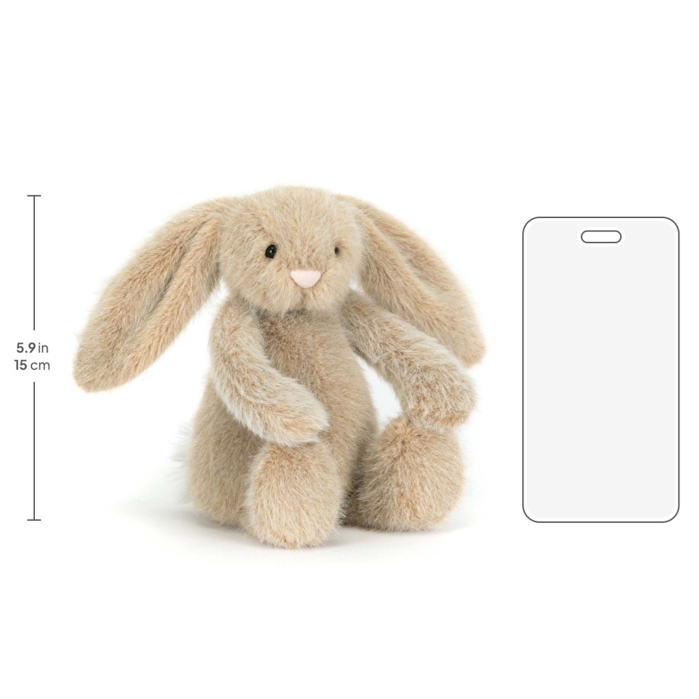 Jellycat 15公分高 燕麥色兔子-細節圖5