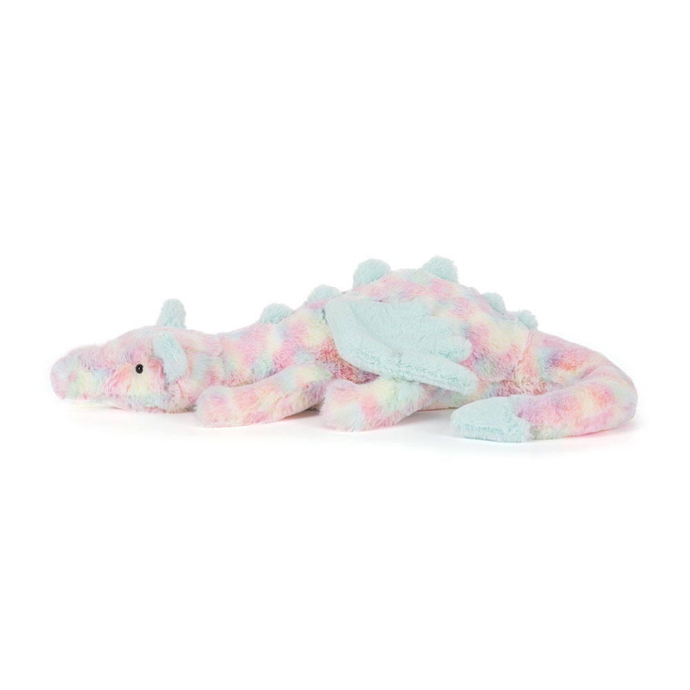 Jellycat 50公分長 混色龍 中標-細節圖4