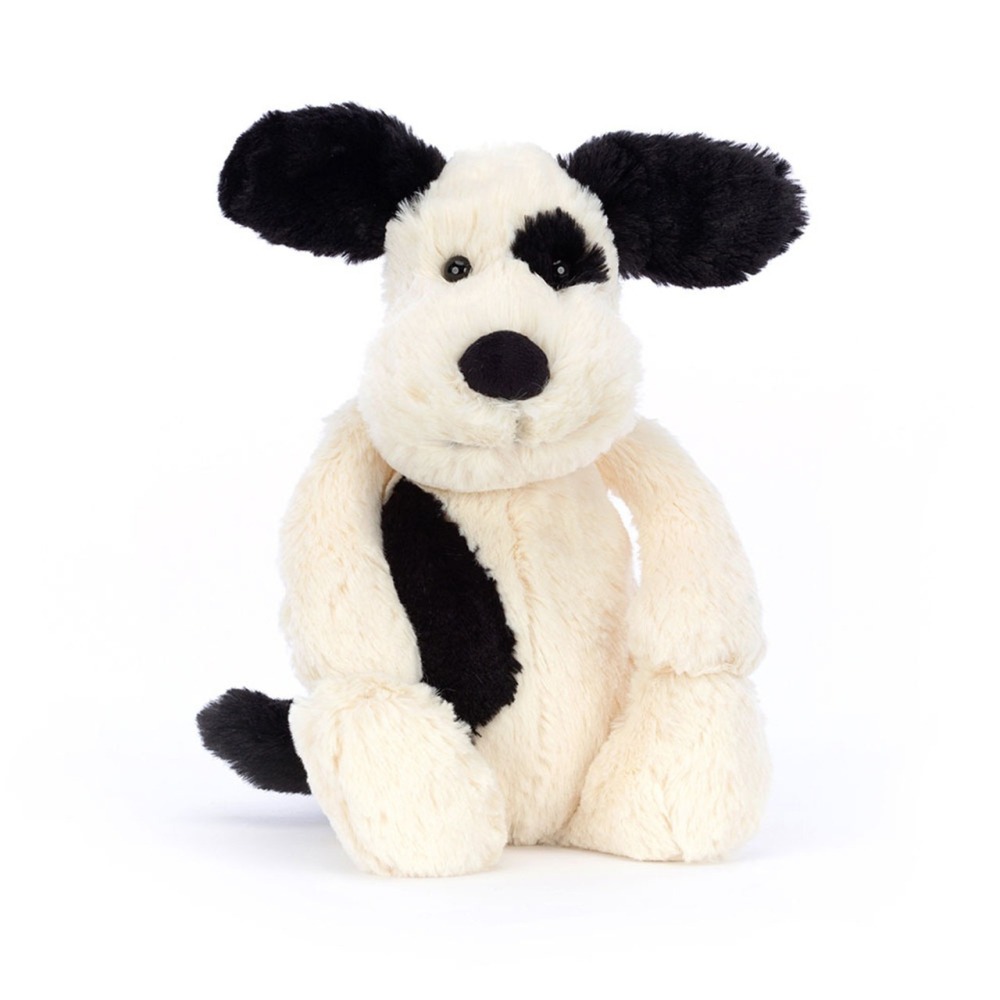 Jellycat 23公分黑白狗玩偶-細節圖5