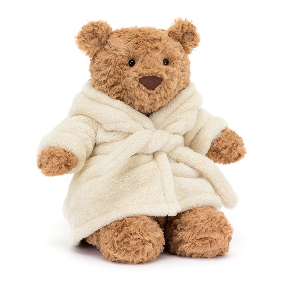 (預購)Jellycat 22公分高 浴袍熊 玩偶 保證正品-細節圖4