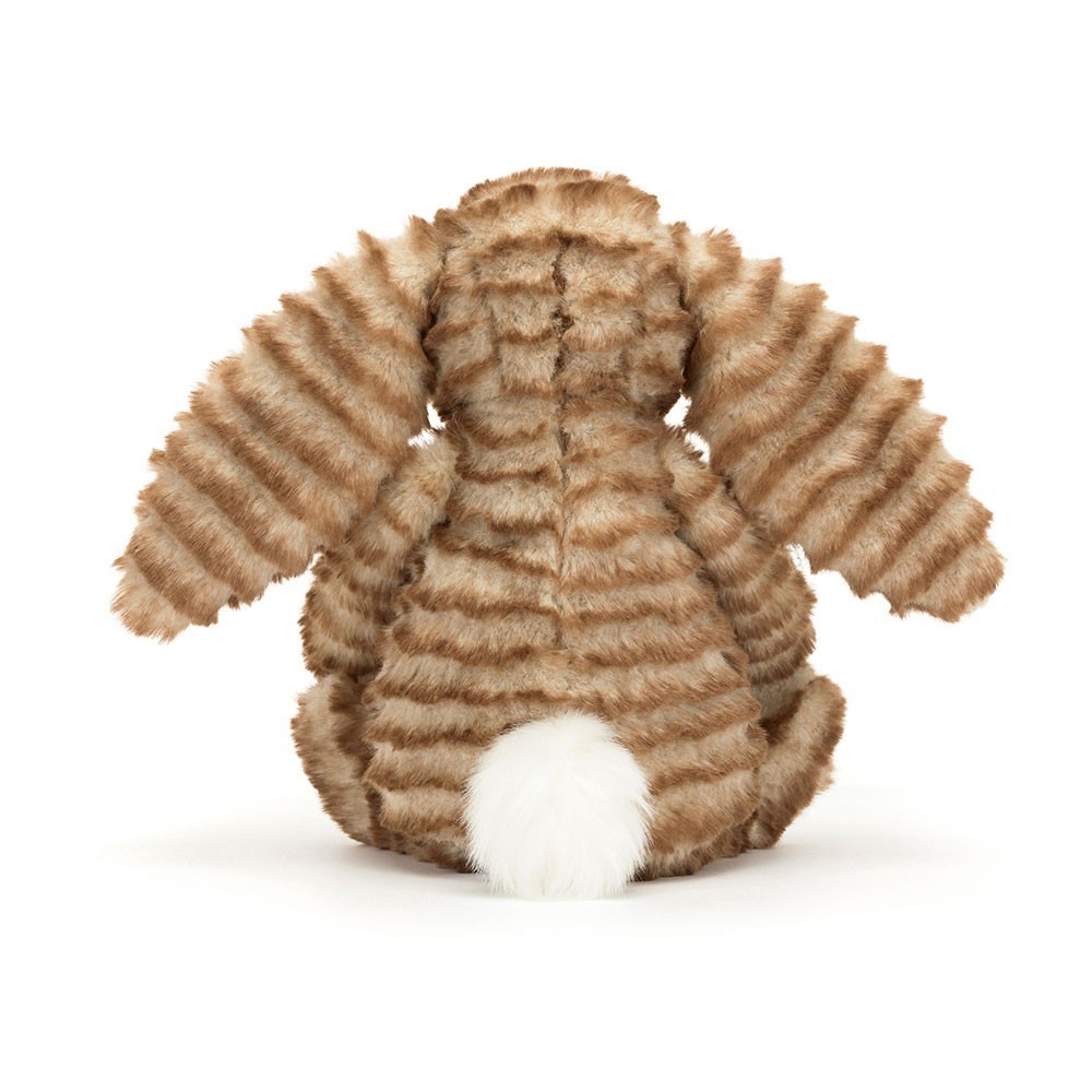 (預購)Jellycat 23公分高 金標 咖啡色捲捲兔 虎皮兔 中國版 保證正品-細節圖3