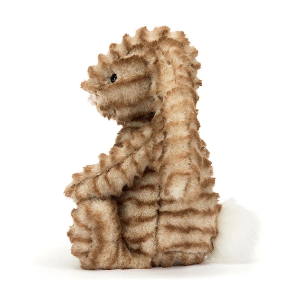 (預購)Jellycat 23公分高 金標 咖啡色捲捲兔 虎皮兔 中國版 保證正品-細節圖4