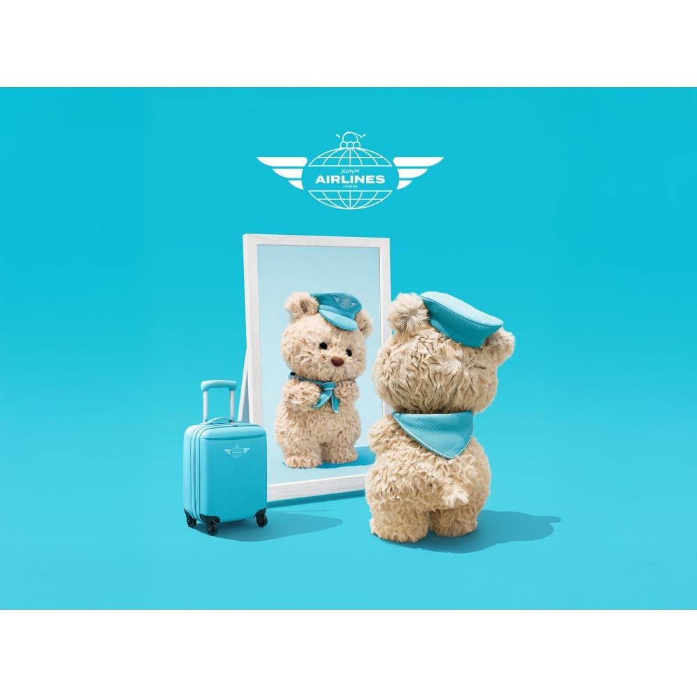 (預購)Jellycat 倫敦限定 機長小熊熊 Harrods百貨-細節圖2
