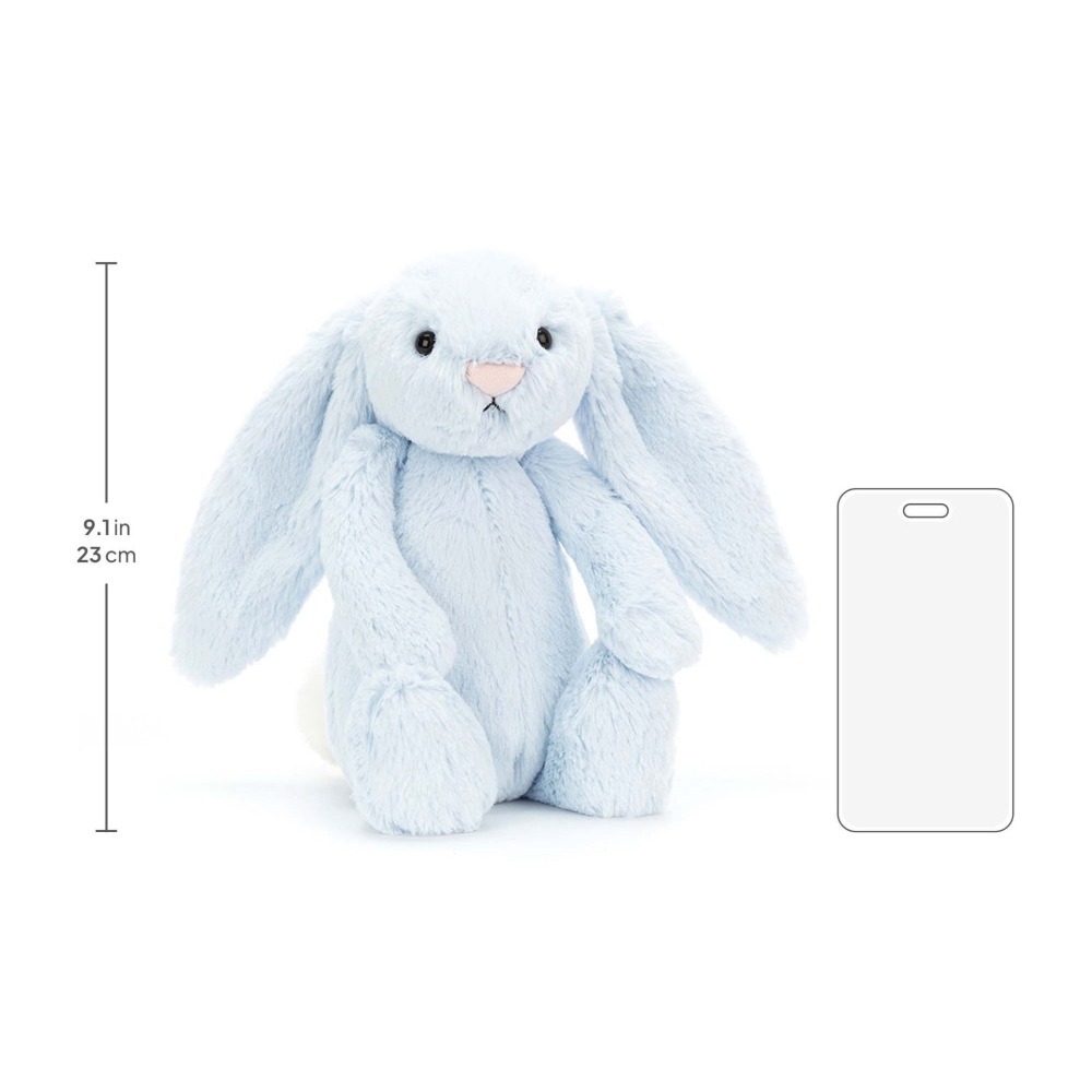 Jellycat 23公分高 寶寶藍兔子 玩偶 保證正品-細節圖2