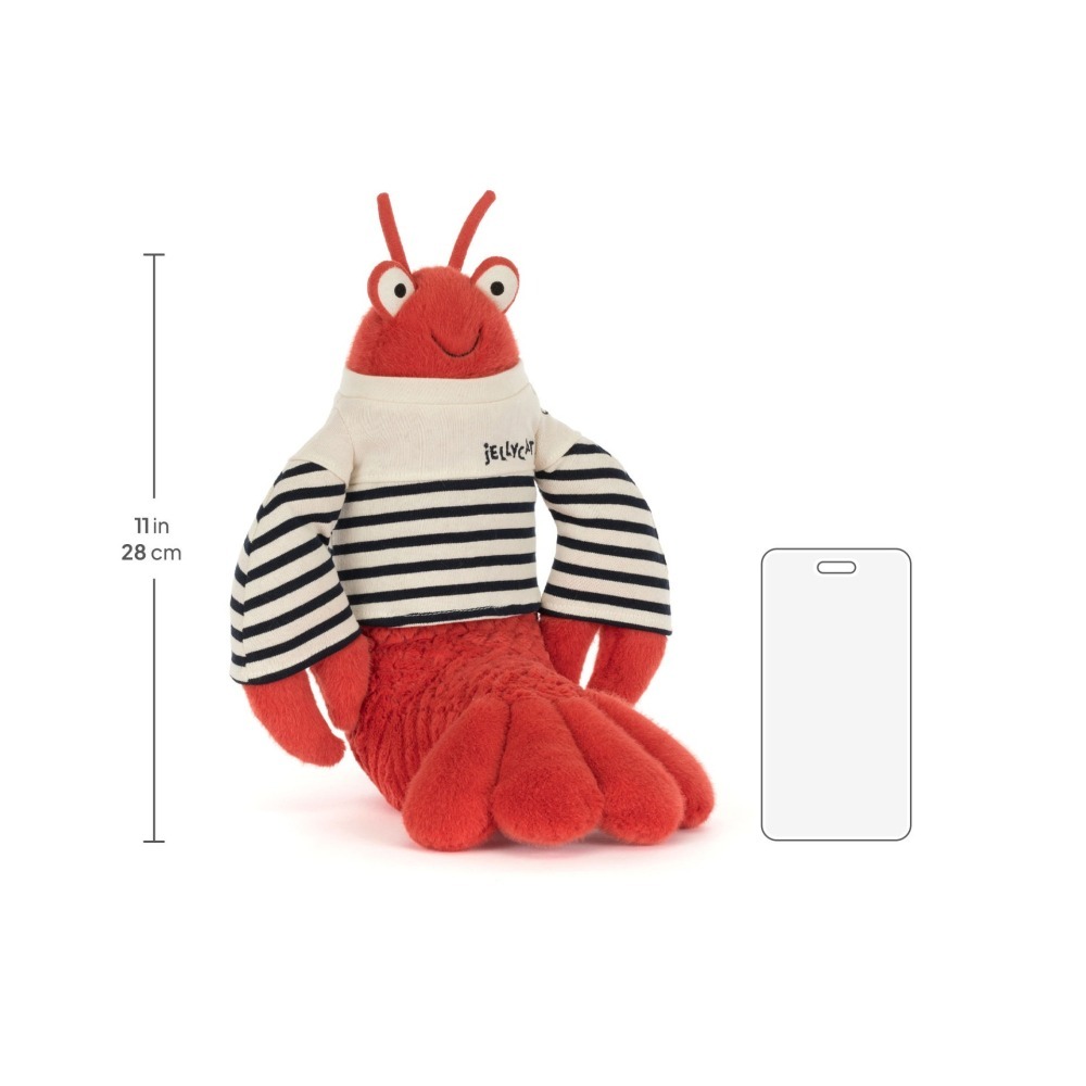 Jellycat 22公分高 水手龍蝦 玩偶 保證正品-細節圖2