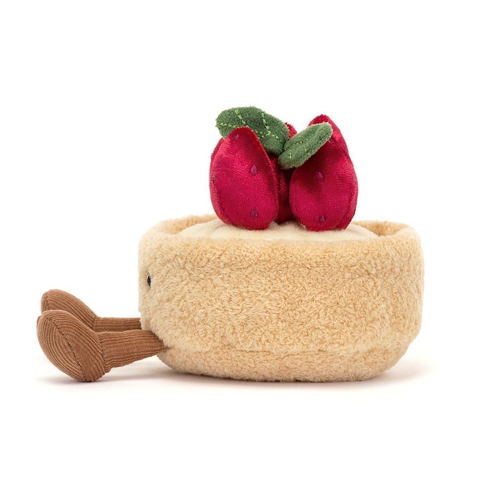 Jellycat 8公分高 草莓塔 玩偶 保證正品-細節圖4