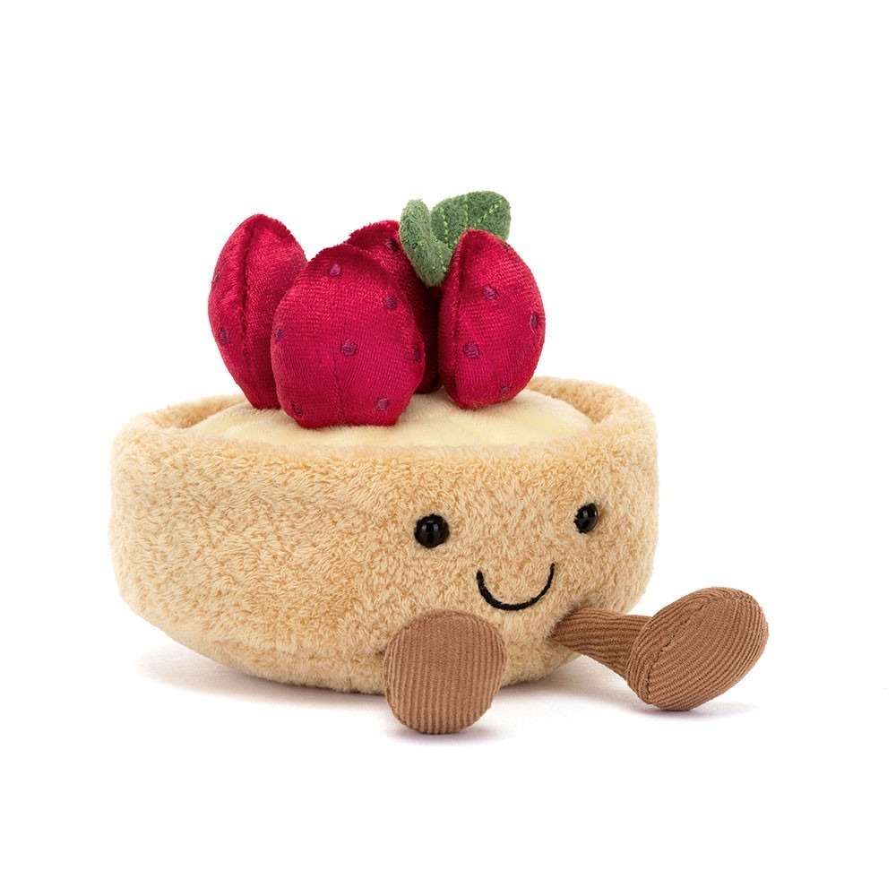 Jellycat 8公分高 草莓塔 玩偶 保證正品-細節圖5