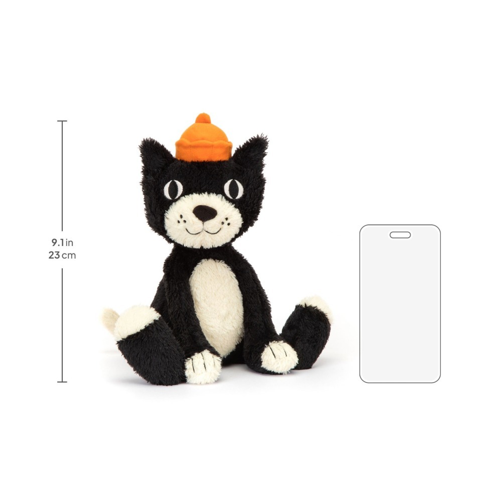 Jellycat 23公分高 吉利果凍貓 玩偶 保證正品-細節圖6