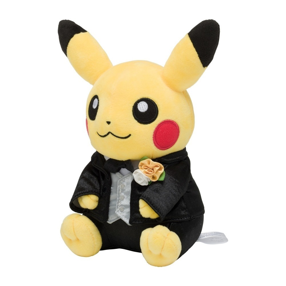 英國寶可夢中心代購 結婚皮卡丘 新娘 新郎 婚紗 禮服 結婚 Pokemon Garden Wedding-細節圖7