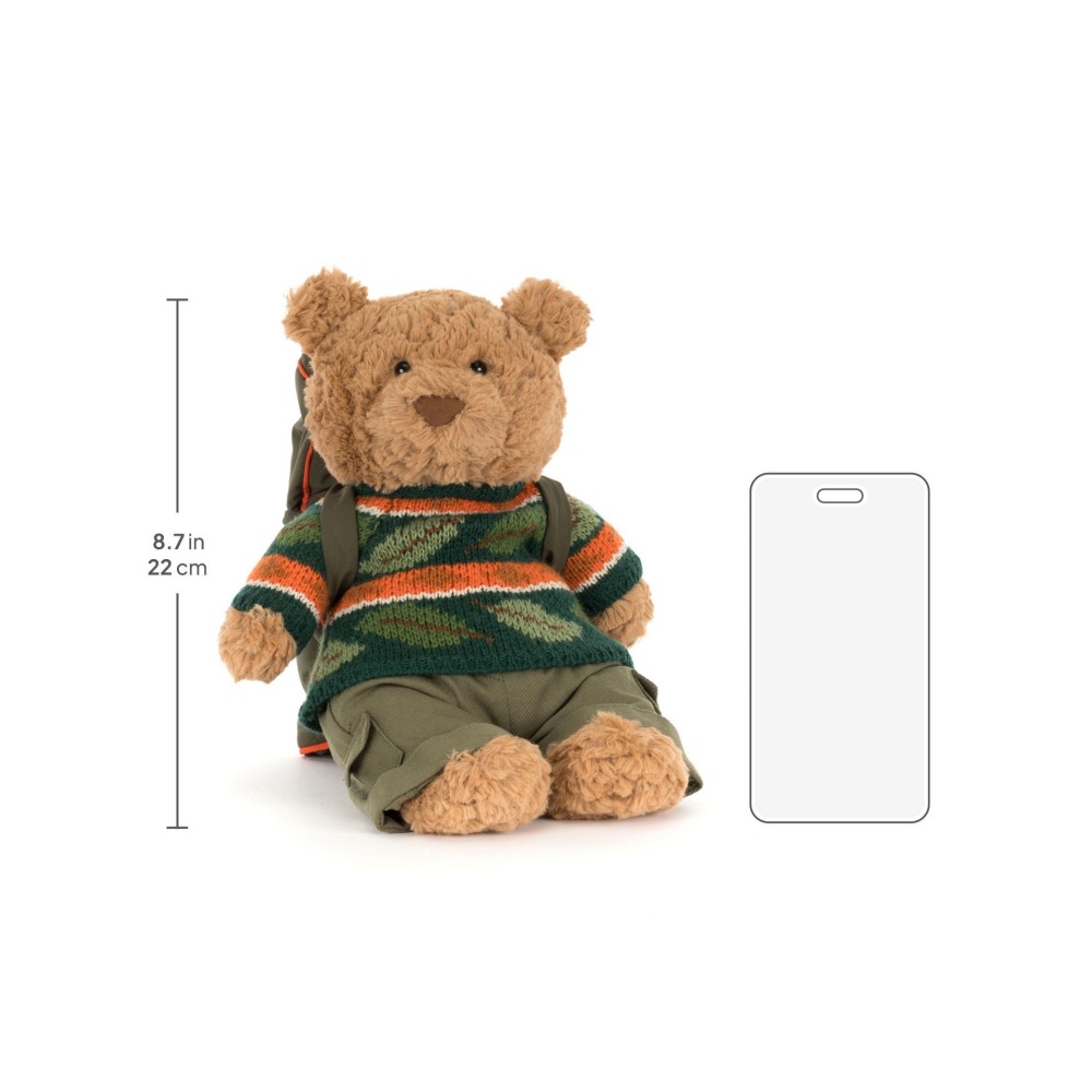 Jellycat 登山巴賽羅熊 露營徒步熊 玩偶  Bartholomew Bear Hiking 保證正品-細節圖7