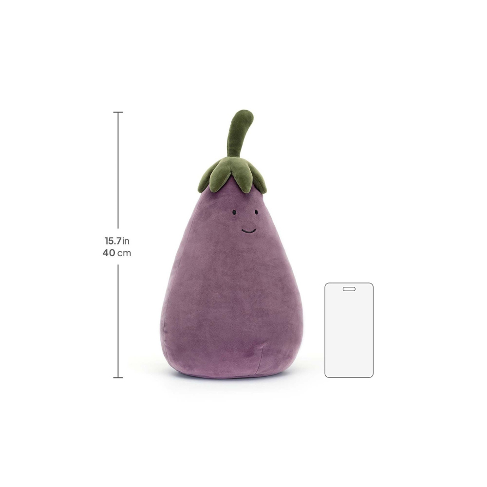 Jellycat 40公分高 茄子 玩偶 保證正品-細節圖2