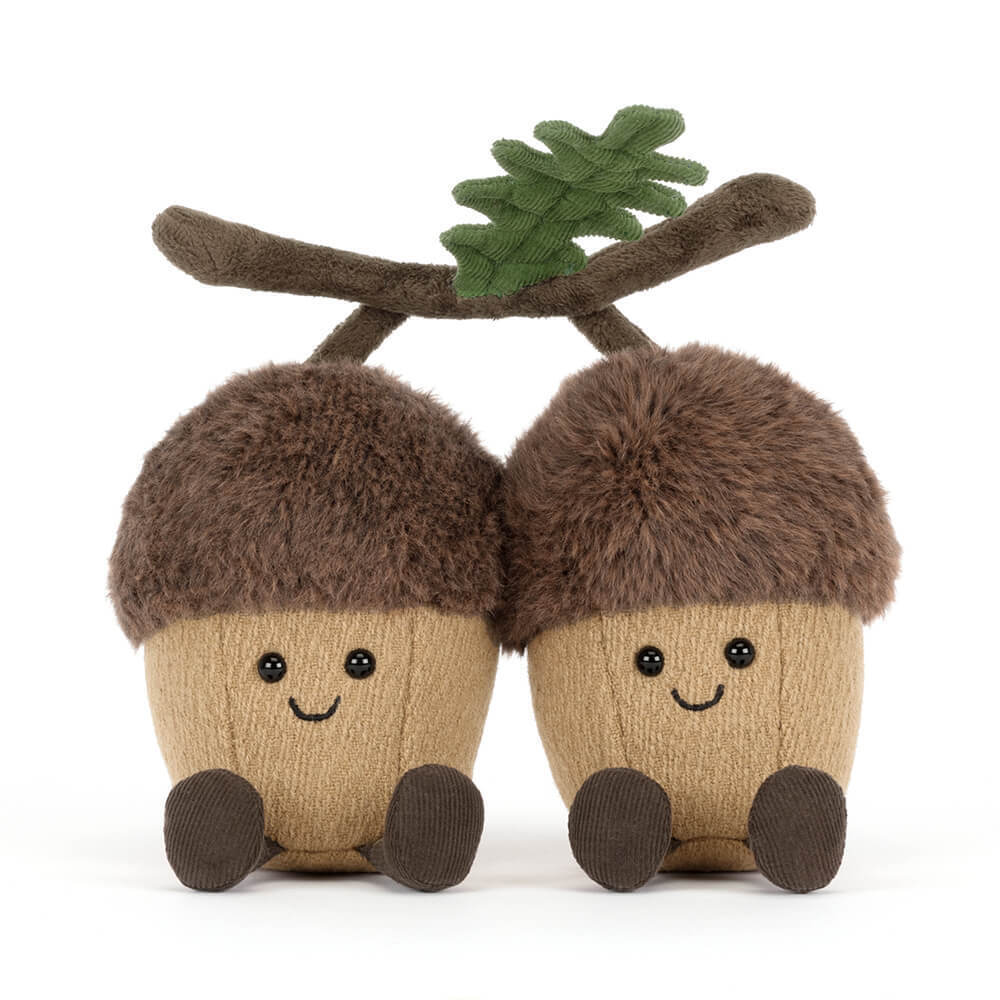 Jellycat 15公分高 雙生橡果 保證正品-細節圖4