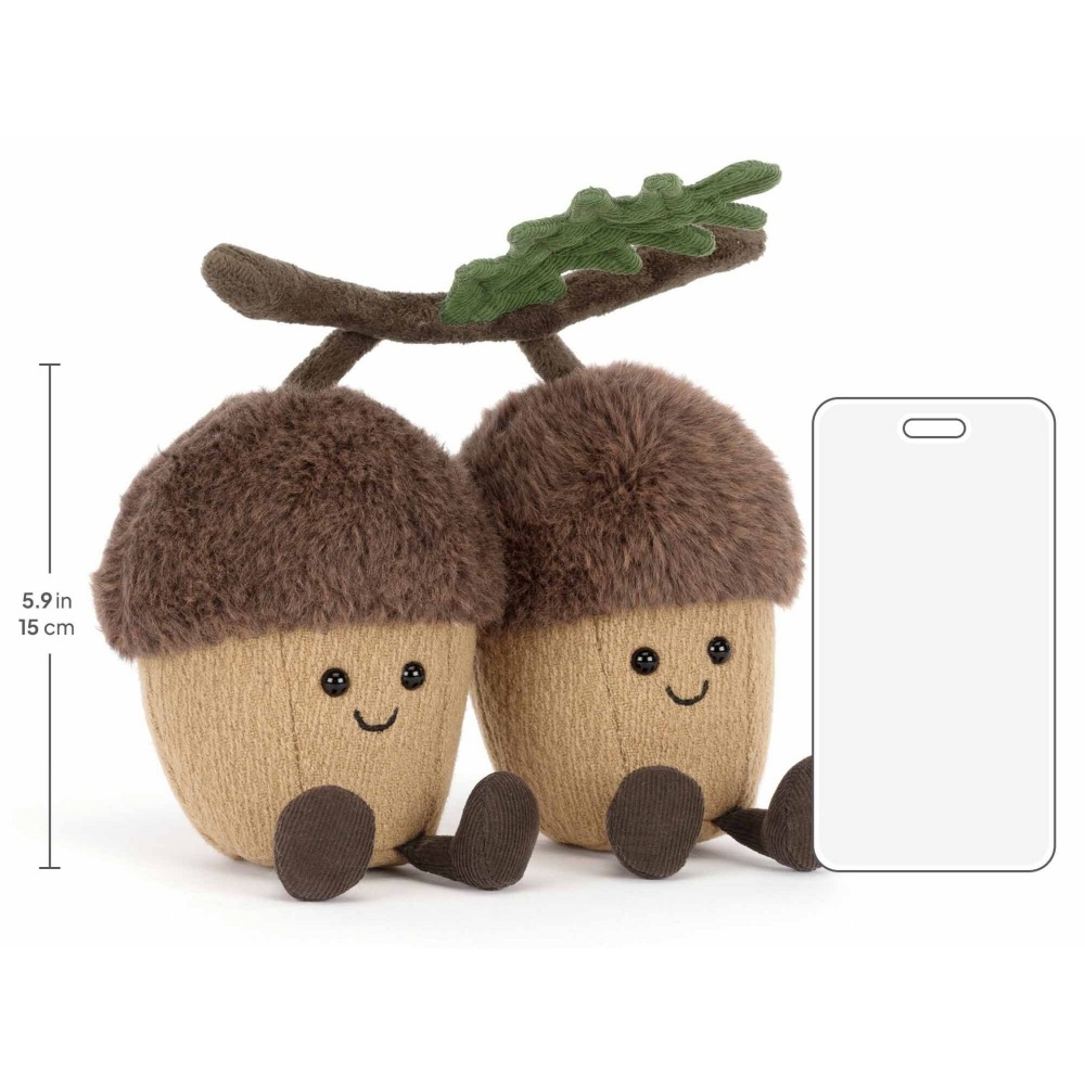 Jellycat 15公分高 雙生橡果 保證正品-細節圖7
