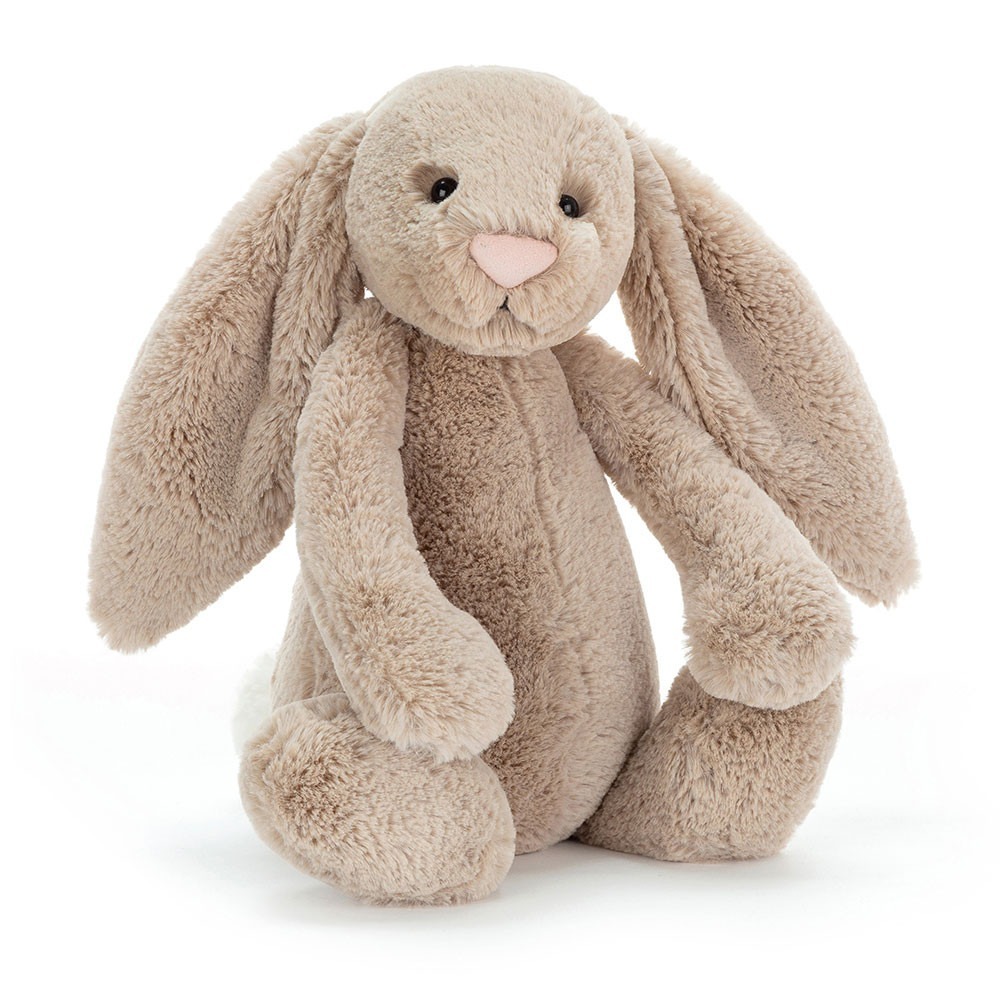 Jellycat 31公分高 拿鐵灰兔 玩偶 保證正品-細節圖4