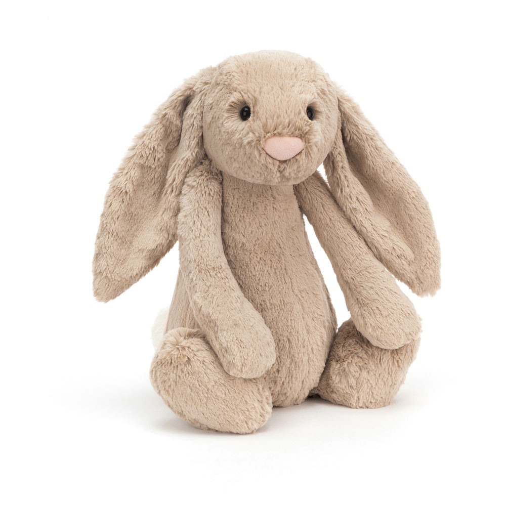 Jellycat 31公分高 拿鐵灰兔 玩偶 保證正品-細節圖5